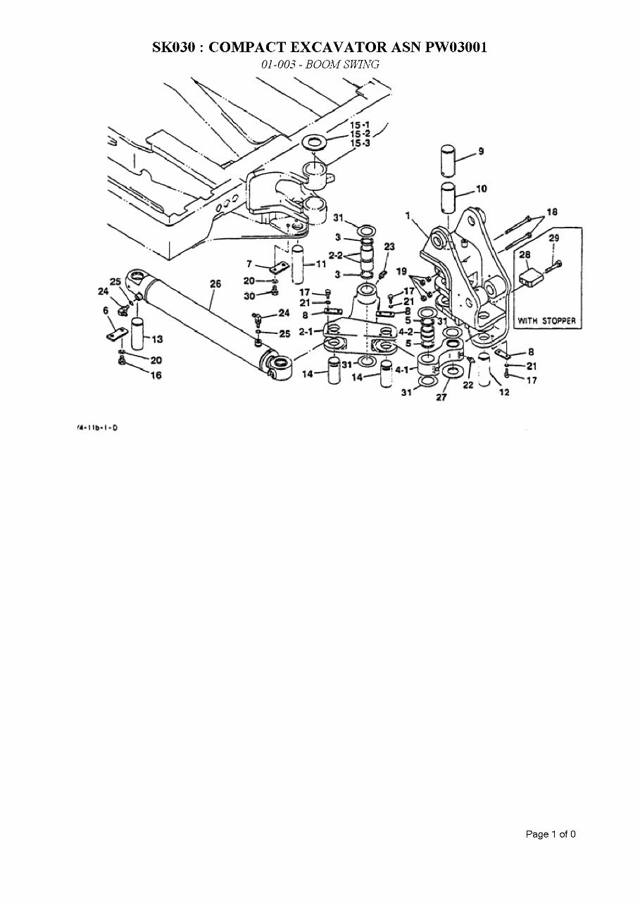Kobelco SK030 Excavator Parts Catalog preview img 10