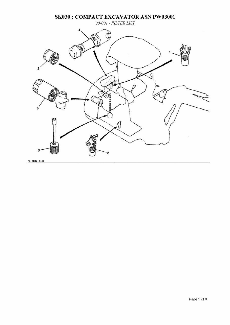 Kobelco SK030 Excavator Parts Catalog preview img 4