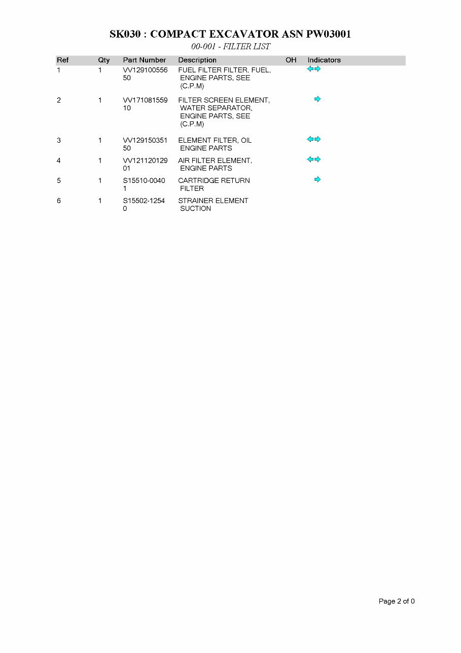 Kobelco SK030 Excavator Parts Catalog preview img 5