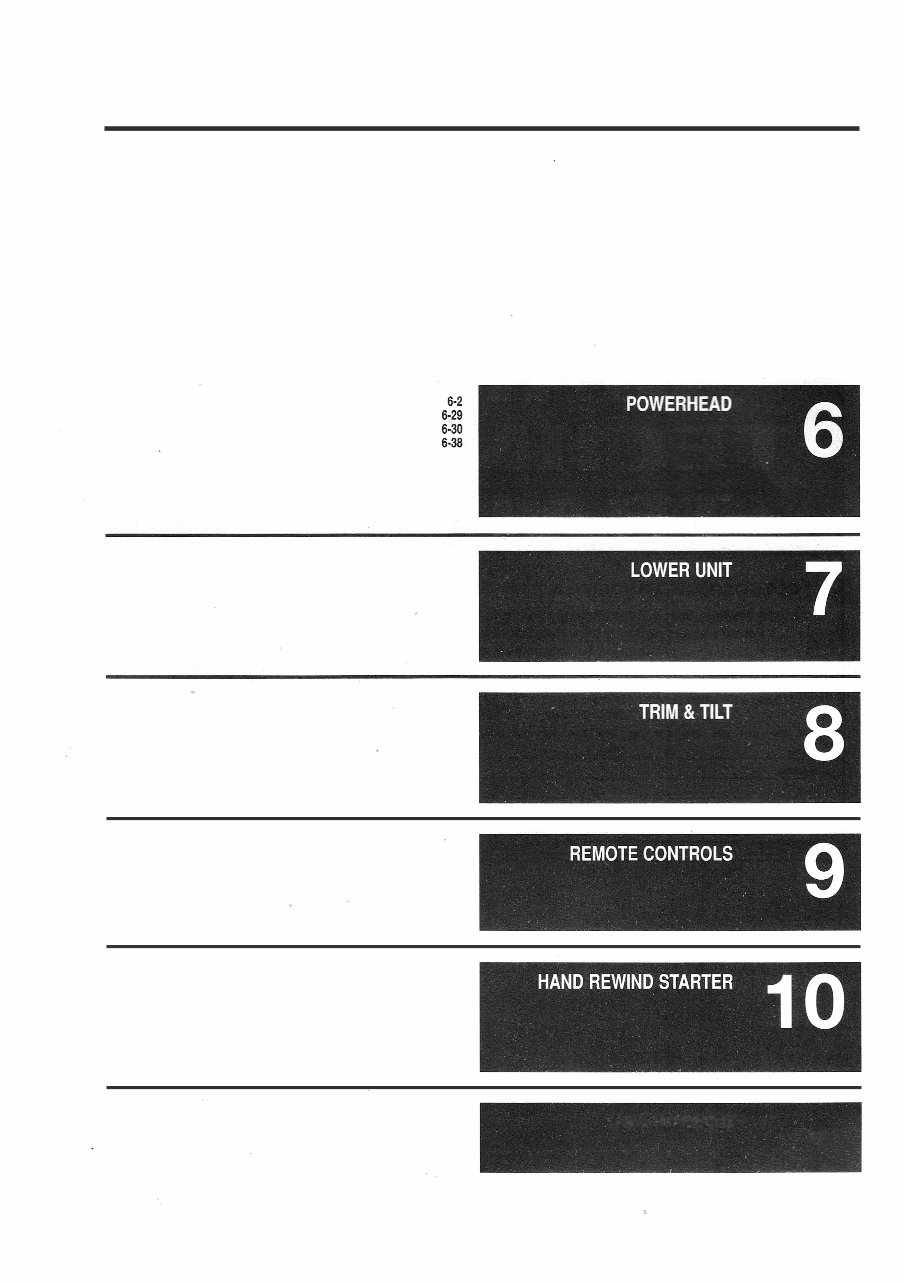 2002-2006 Johnson Evinrude 40-250HP 2-Stroke Outboards OEM Service & Repair Manual preview img 3
