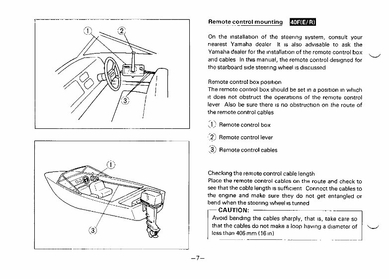 Yamaha outboard 40 HP to-stroke owners manual preview img 10