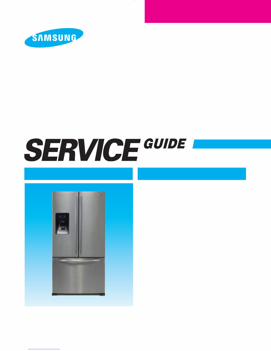 Samsung RF267AERS/XAA Service Manual & Repair Guide preview img 1