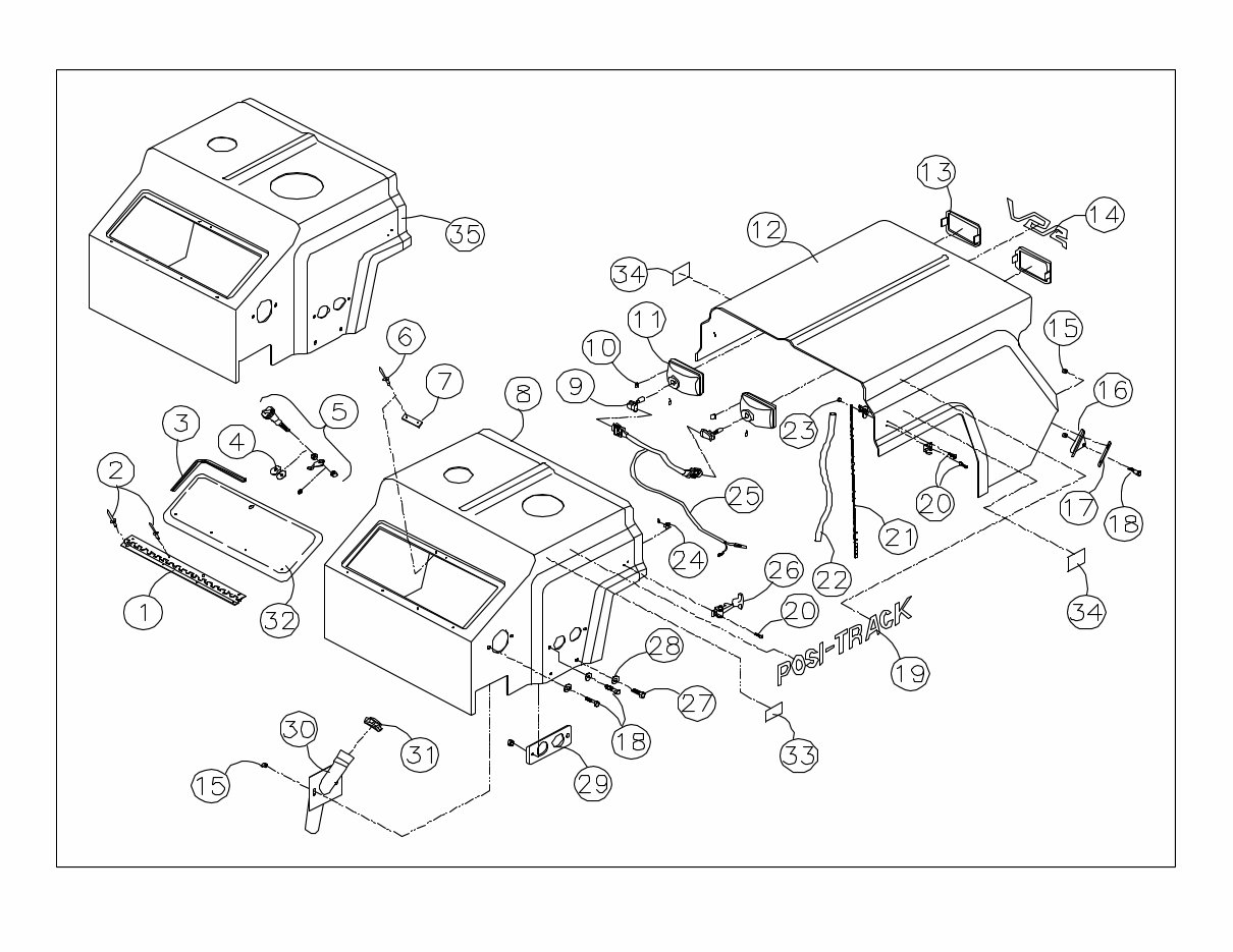 ASV MD70 Posi Track Loader Parts List Manual preview img 9