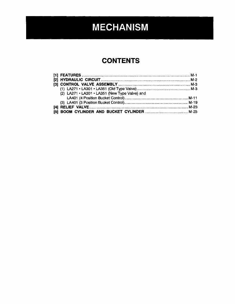 KUBOTA Loader LA271 LA301 LA351 LA401 Workshop Service Manual preview img 8