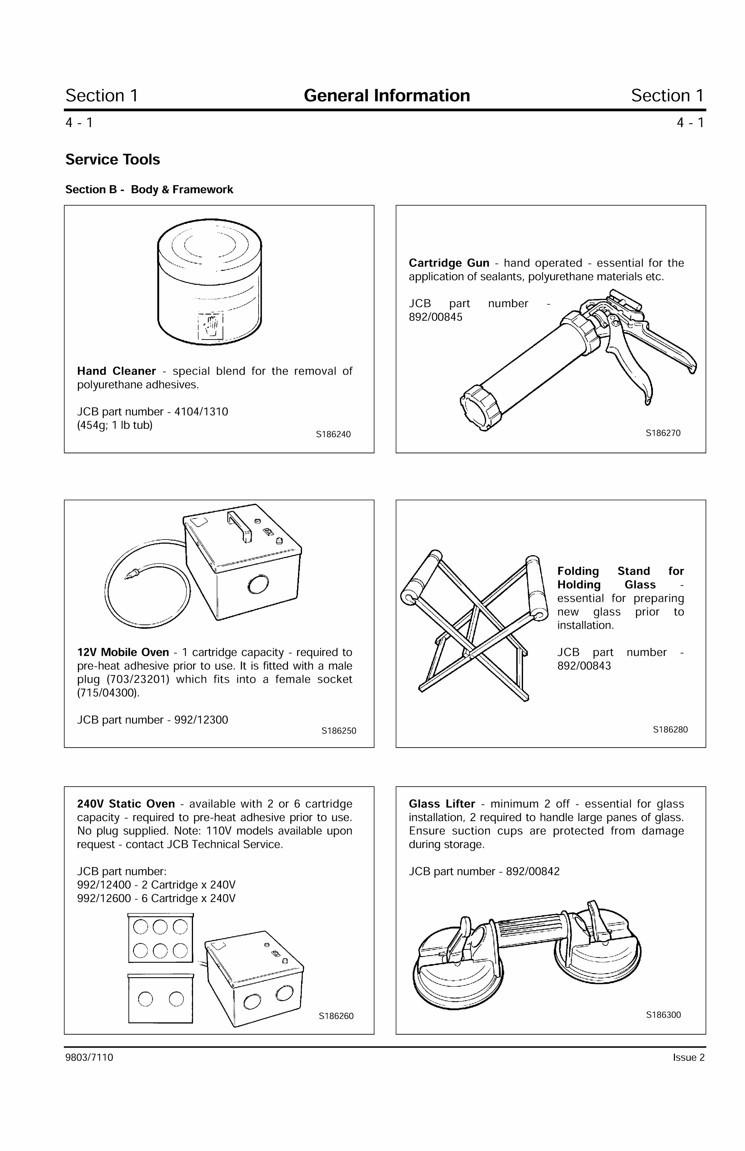 JCB 210 212 Backhoe Loader Workshop Service Manual preview img 9