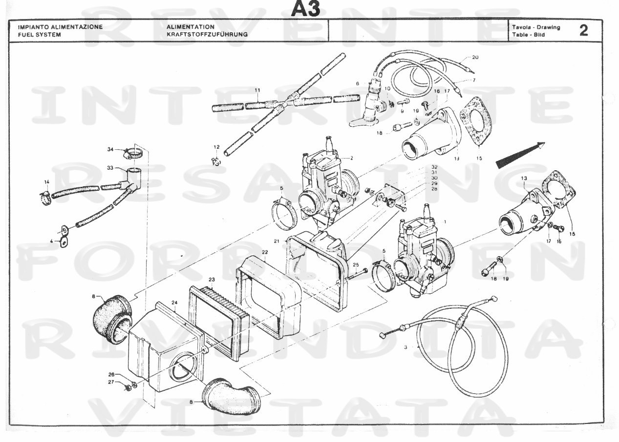 MOTO GUZZI CALIFORNIA II Parts Manual Catalog 1984 preview img 9
