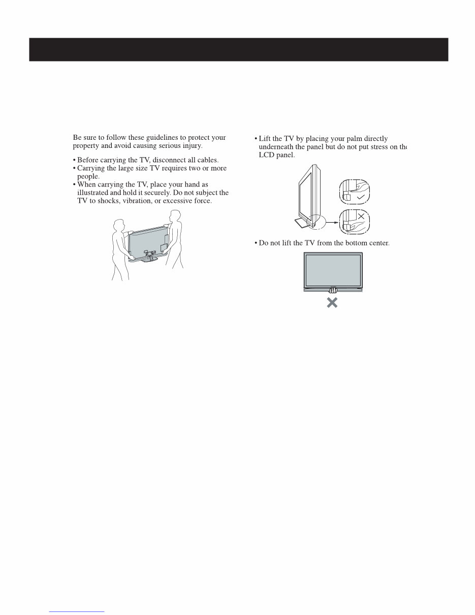 Sony KDL-46XBR6 Service Manual & Repair Guide preview img 6