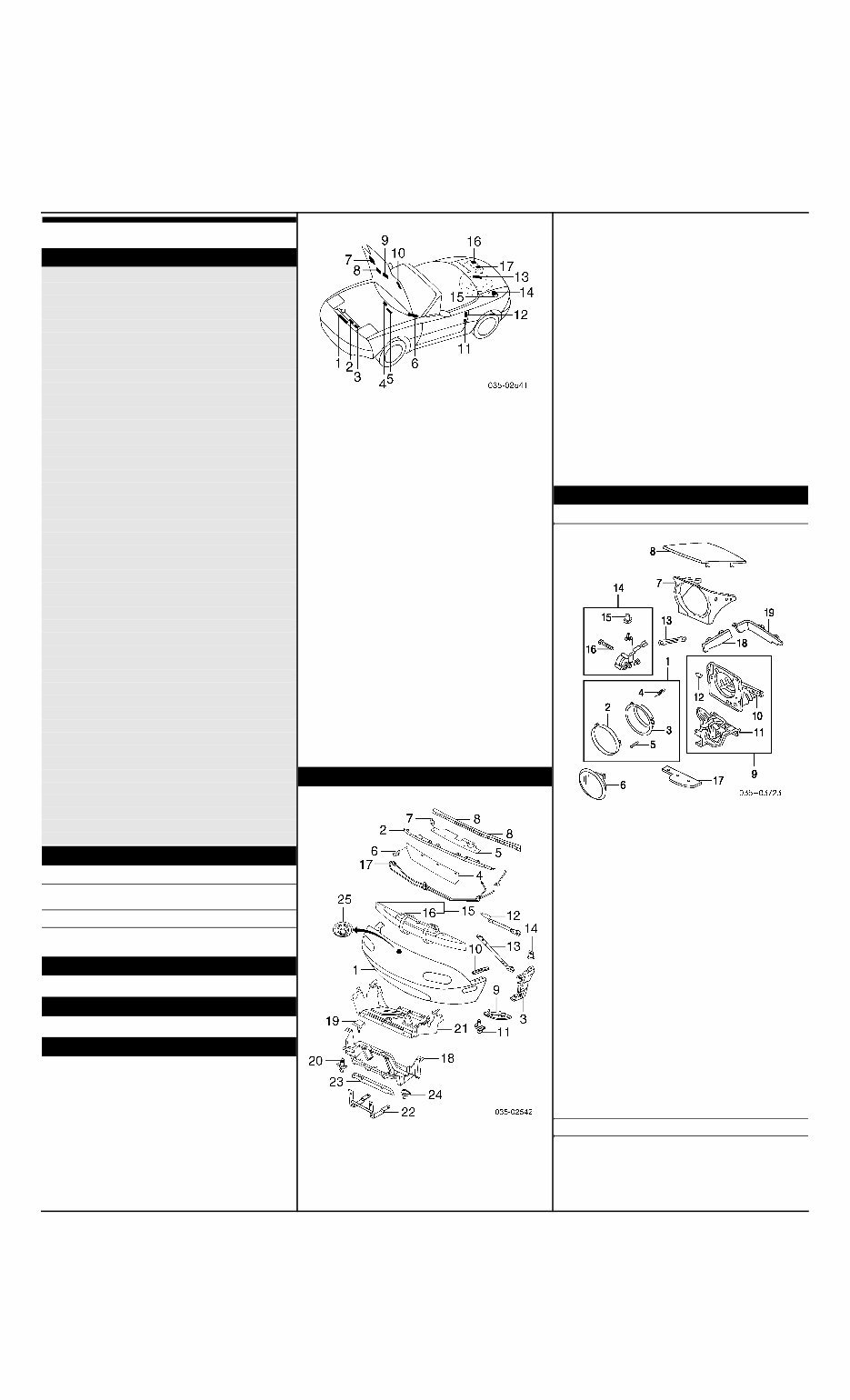 1990-1997 Mazda MX-5 Miata Parts Catalog preview img 1