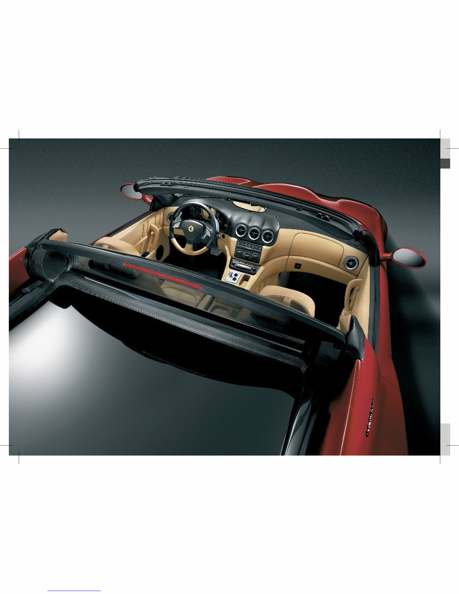 Ferrari 575m Superamerica Owners Manual 2004 preview img 2