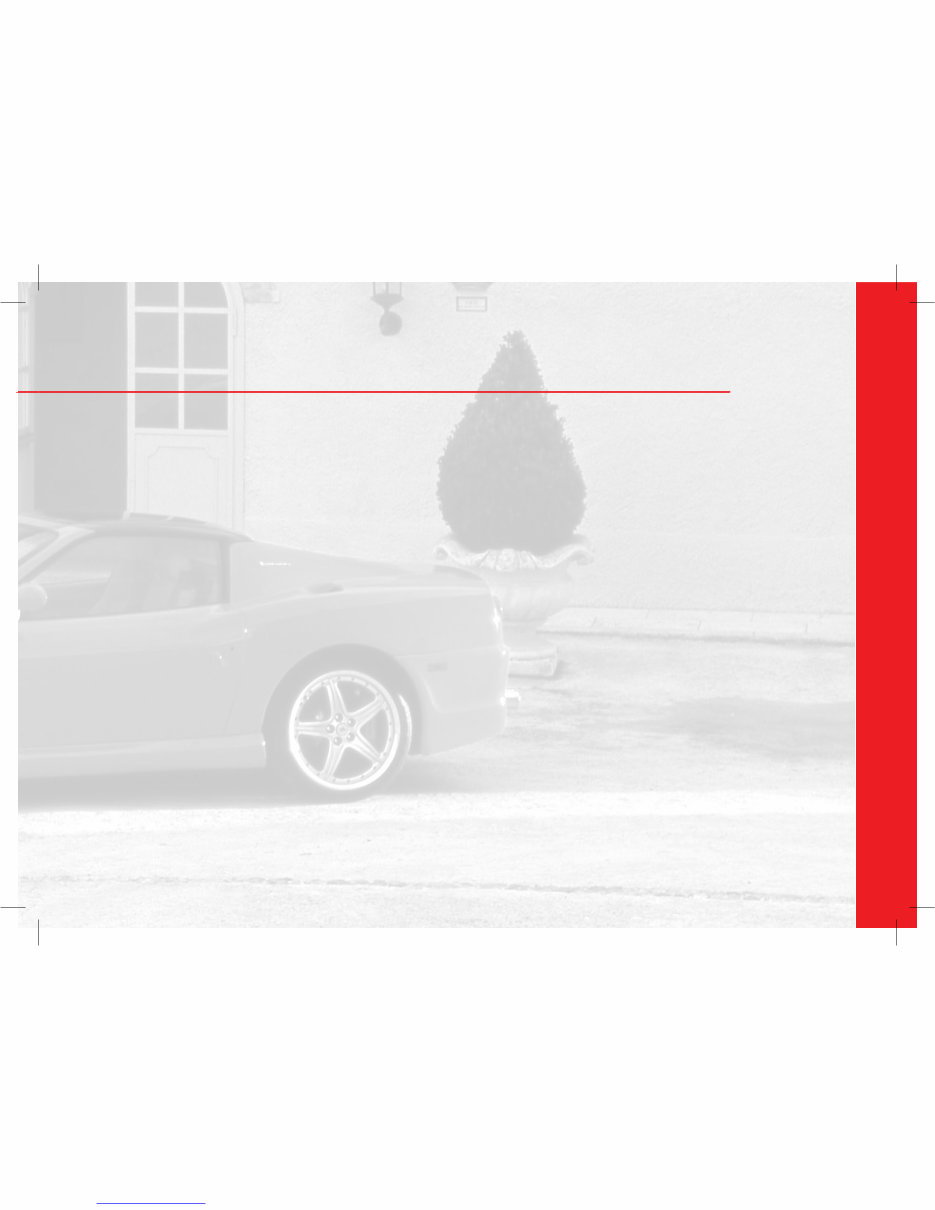 Ferrari 575m Superamerica Owners Manual 2004 preview img 7