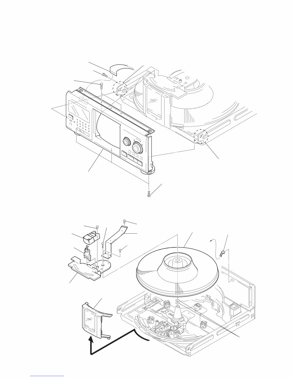 Repair Manual Sony CDP CX300 / CDP CX350 CD PLAYER preview img 7