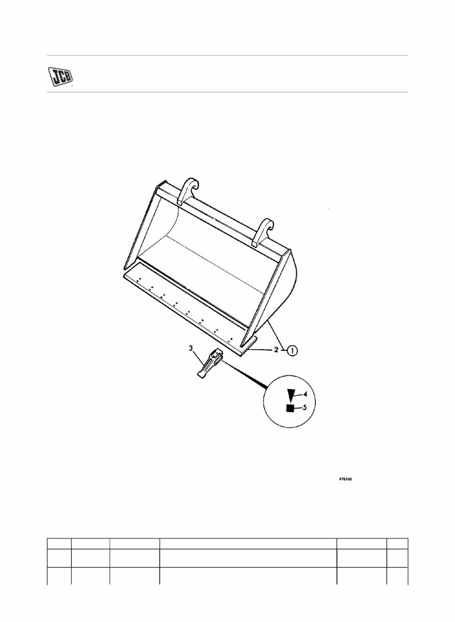 JCB 540-170 Telescopic Handlers (Loadall) Parts Catalogue Manual (SN: 01186000-01200999, 01422000-01441999) preview img 1