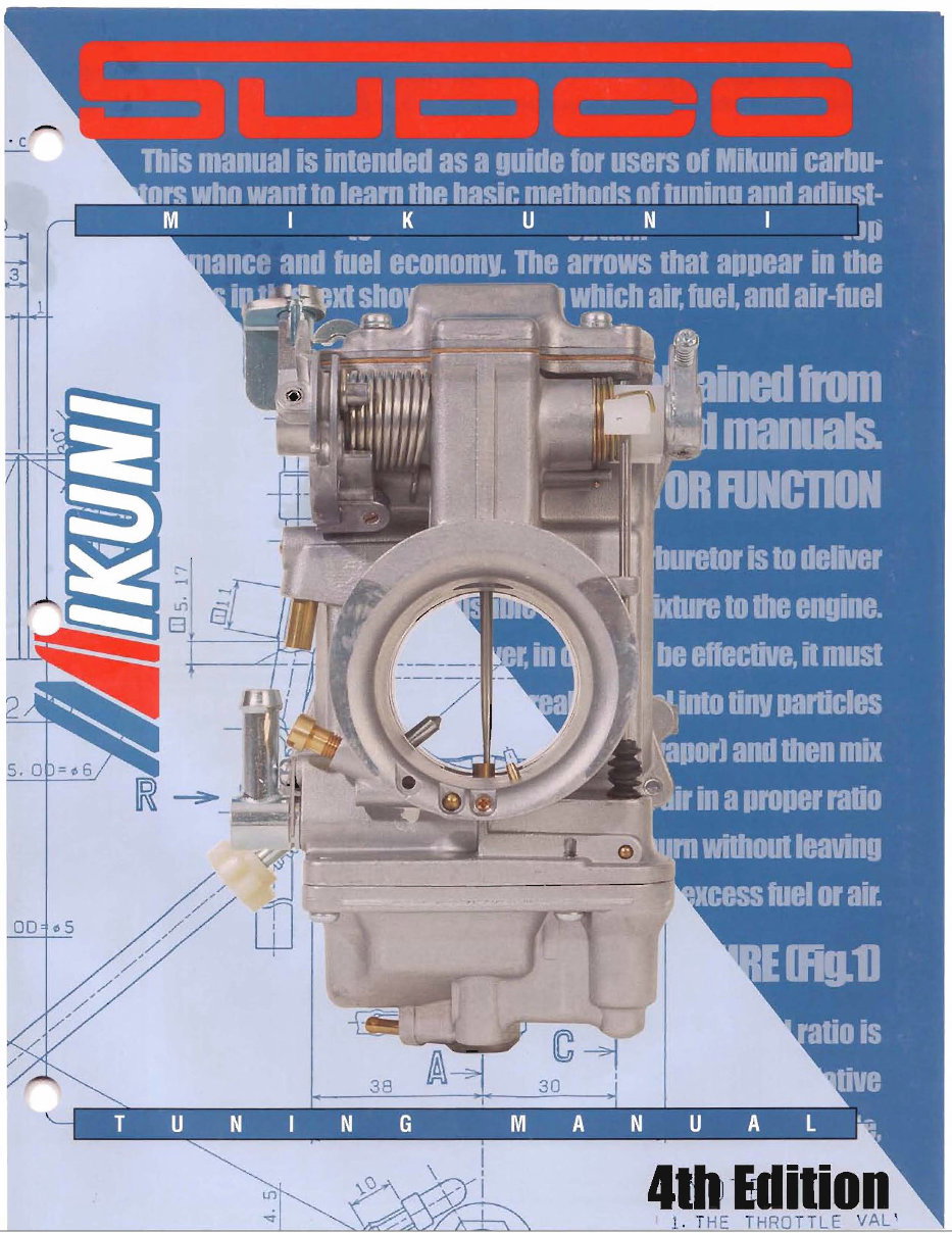 Mikuni HS40 TM40 Flatside Carburettor Service and Repair Manual | Instant Access preview img 1