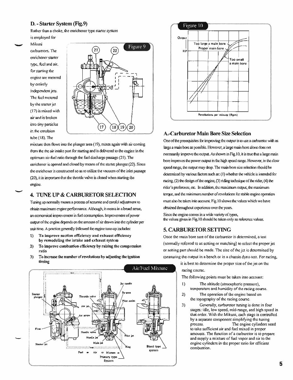 Mikuni HS40 TM40 Flatside Carburettor Service and Repair Manual | Instant Access preview img 7