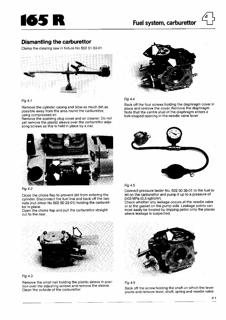 Husqvarna Clearing Saw 165R Workshop Manual preview img 10