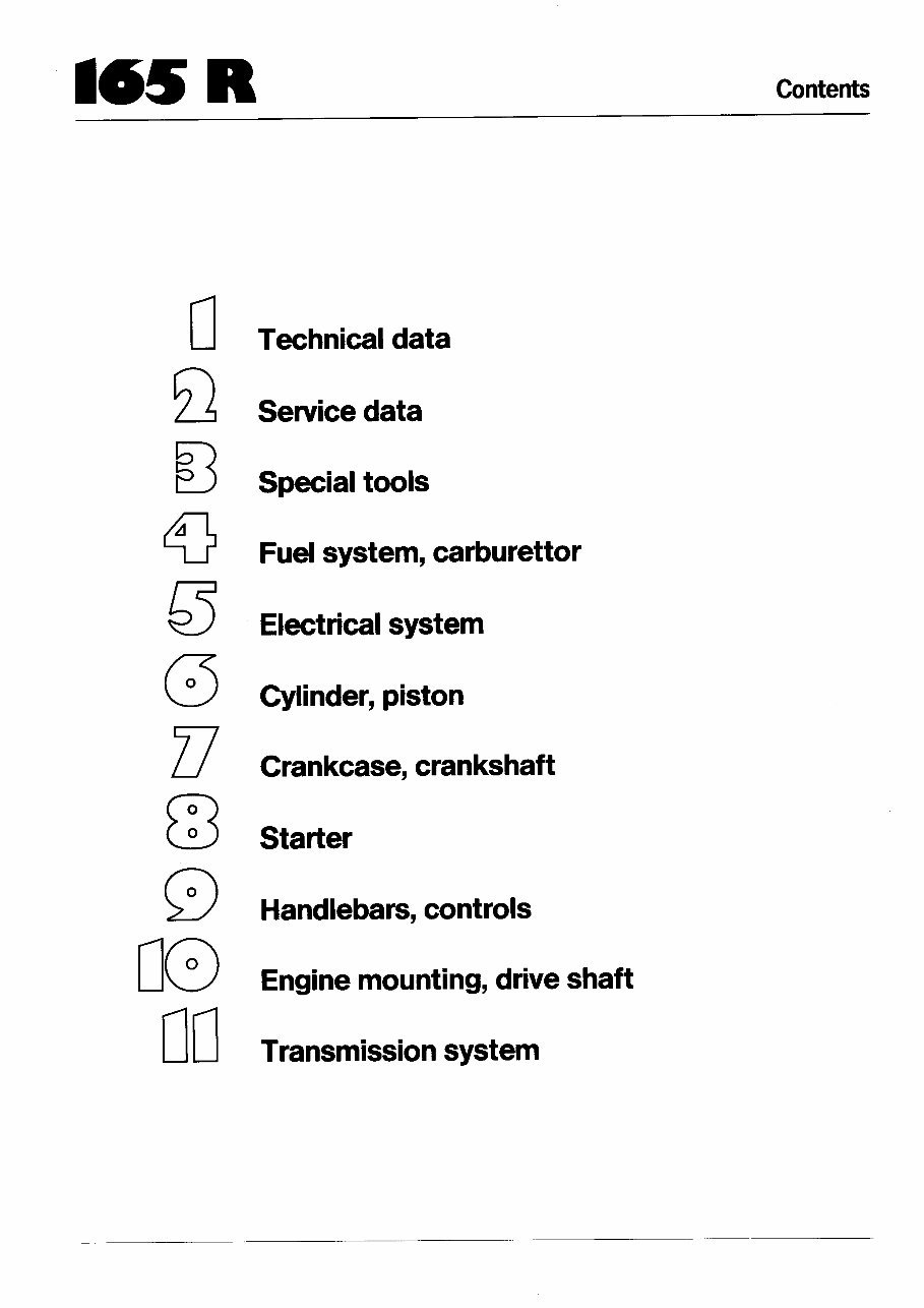 Husqvarna Clearing Saw 165R Workshop Manual preview img 2