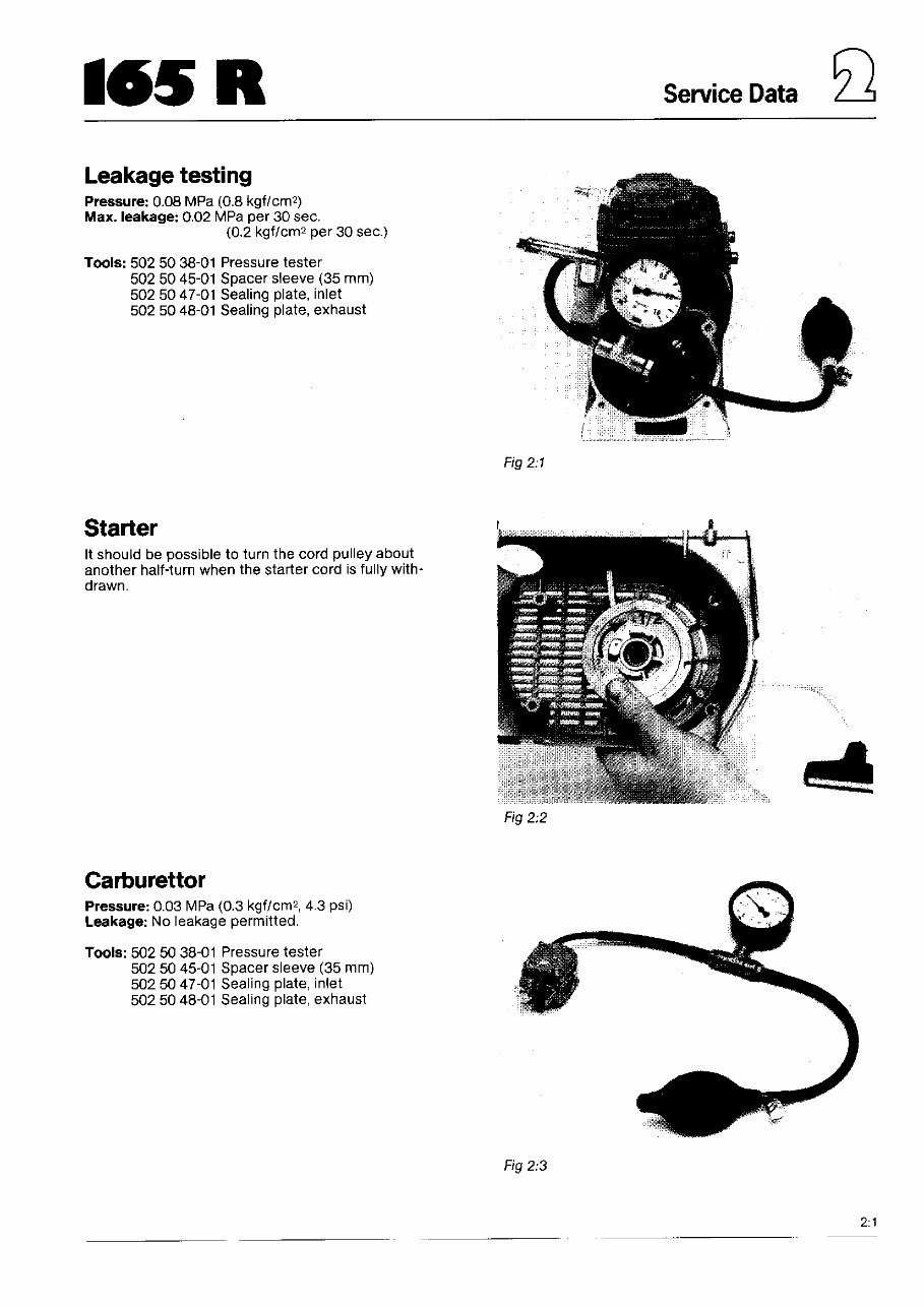 Husqvarna Clearing Saw 165R Workshop Manual preview img 4