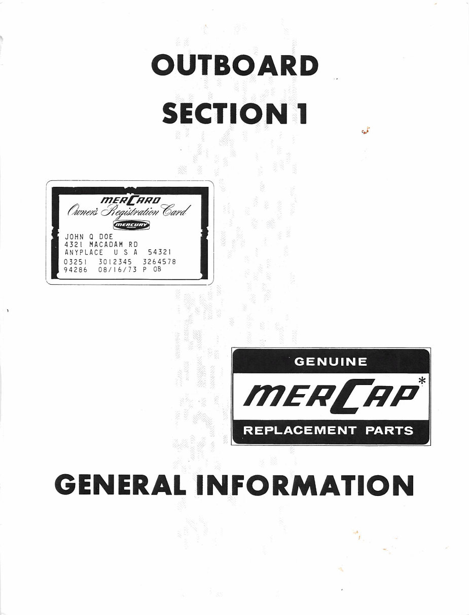 1967 Kiekhaefer Mercury Outboard Service & Repair Manual preview img 3