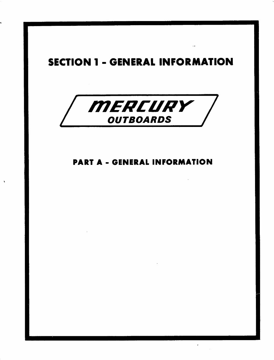 1967 Kiekhaefer Mercury Outboard Service & Repair Manual preview img 5