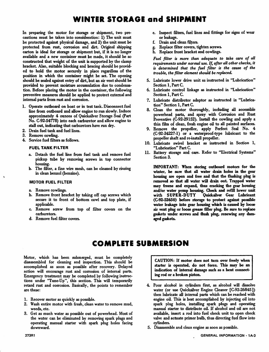 1967 Kiekhaefer Mercury Outboard Service & Repair Manual preview img 9