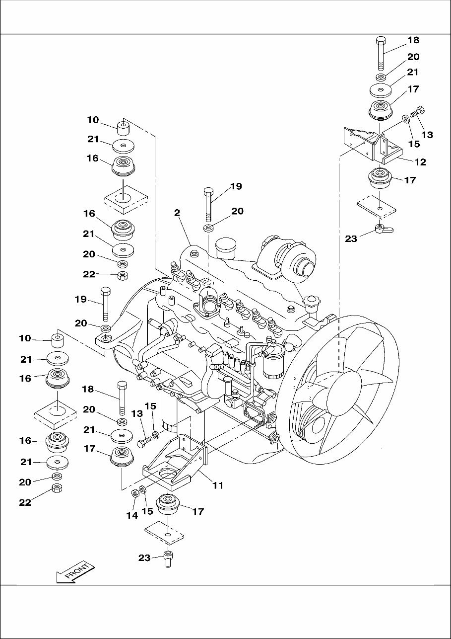 CASE CX290 Crawler Excavator Service Parts Catalogue Manual preview img 2