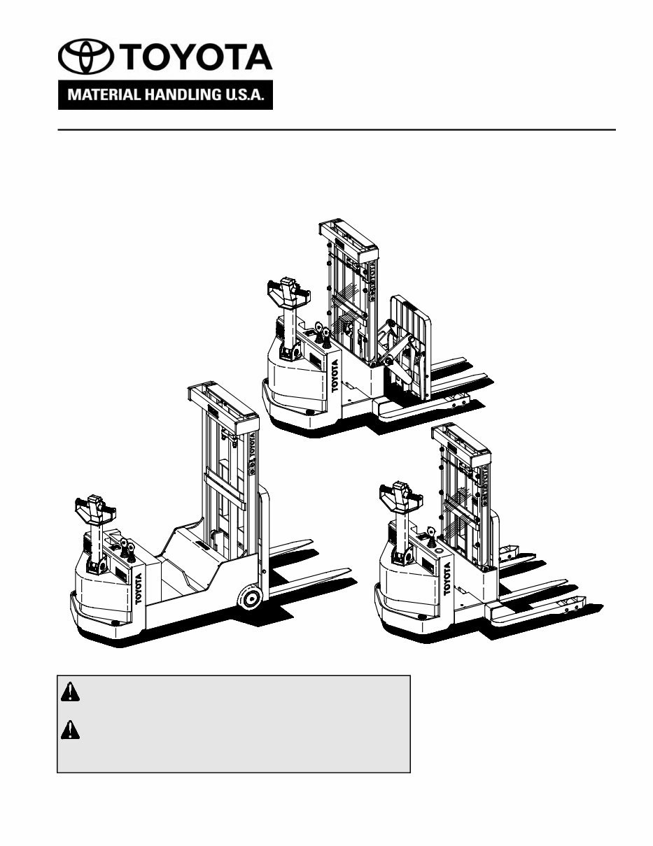 Toyota Electric Truck 6BWC10, 6BWC15, 6BWC20, 6BWS11, 6BWS15, 6BWS20, 6BWR15 Workshop Service Manual preview img 1