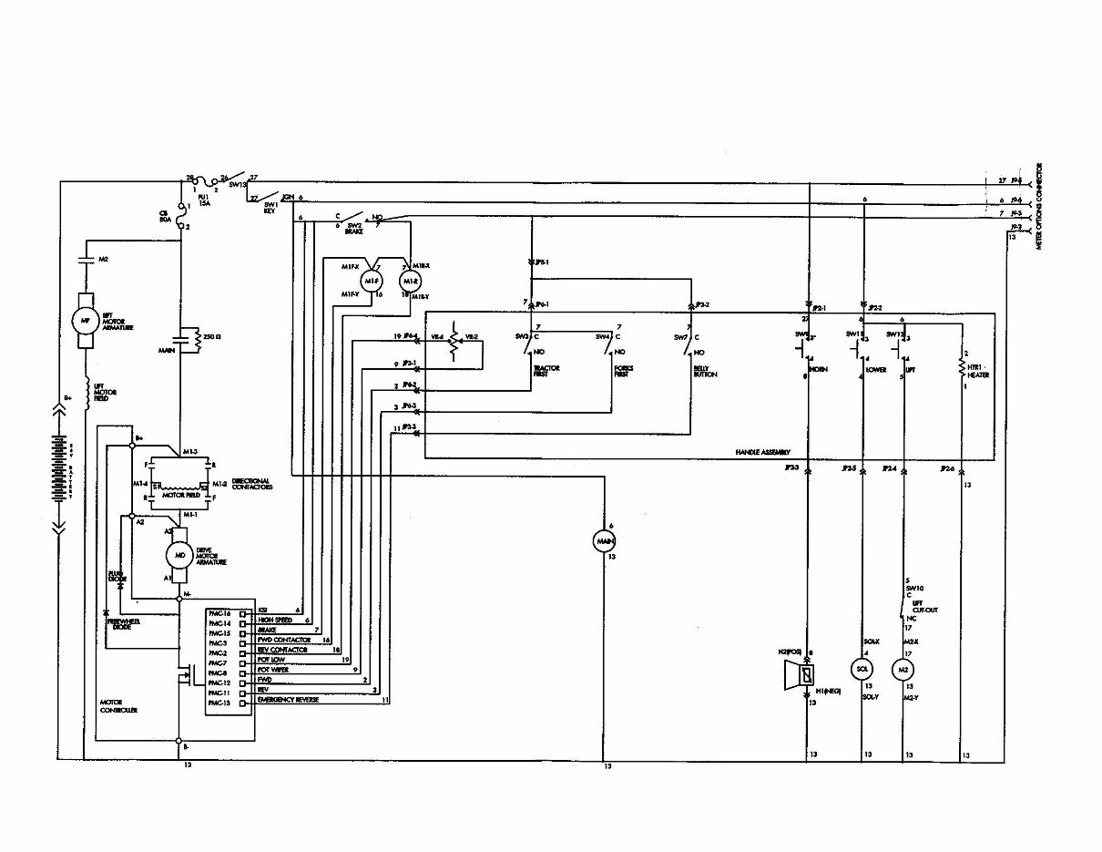 Toyota Electric Pallet Truck Type 6HBW20 sn 10011-17000 Workshop Service Manual preview img 1