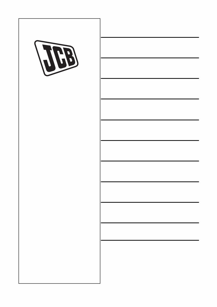 JCB Forklift TELETRUK 2.0D/G 2.5D/G 3.0D/G 35 Service Manual preview img 1
