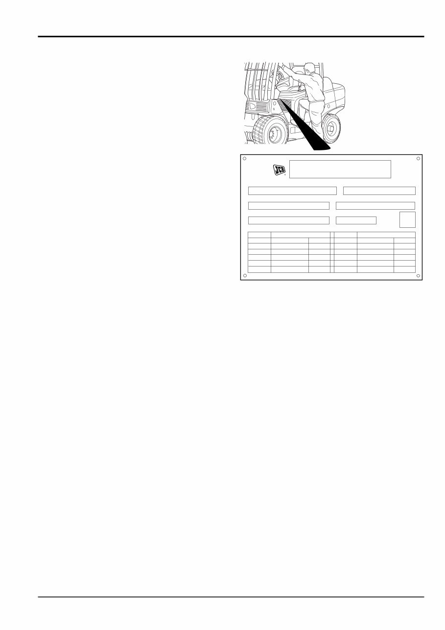 JCB Forklift TELETRUK 2.0D/G 2.5D/G 3.0D/G 35 Service Manual preview img 6