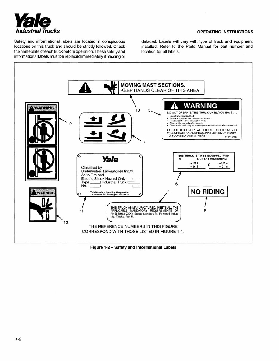 Yale Pallet Truck: MCW020, MCW040 Workshop Service Manual preview img 7