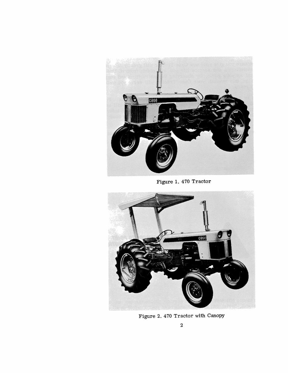 Case 470 & 570 Tractor Factory Operators Instruction Owner Manual - IMPROVED - preview img 3