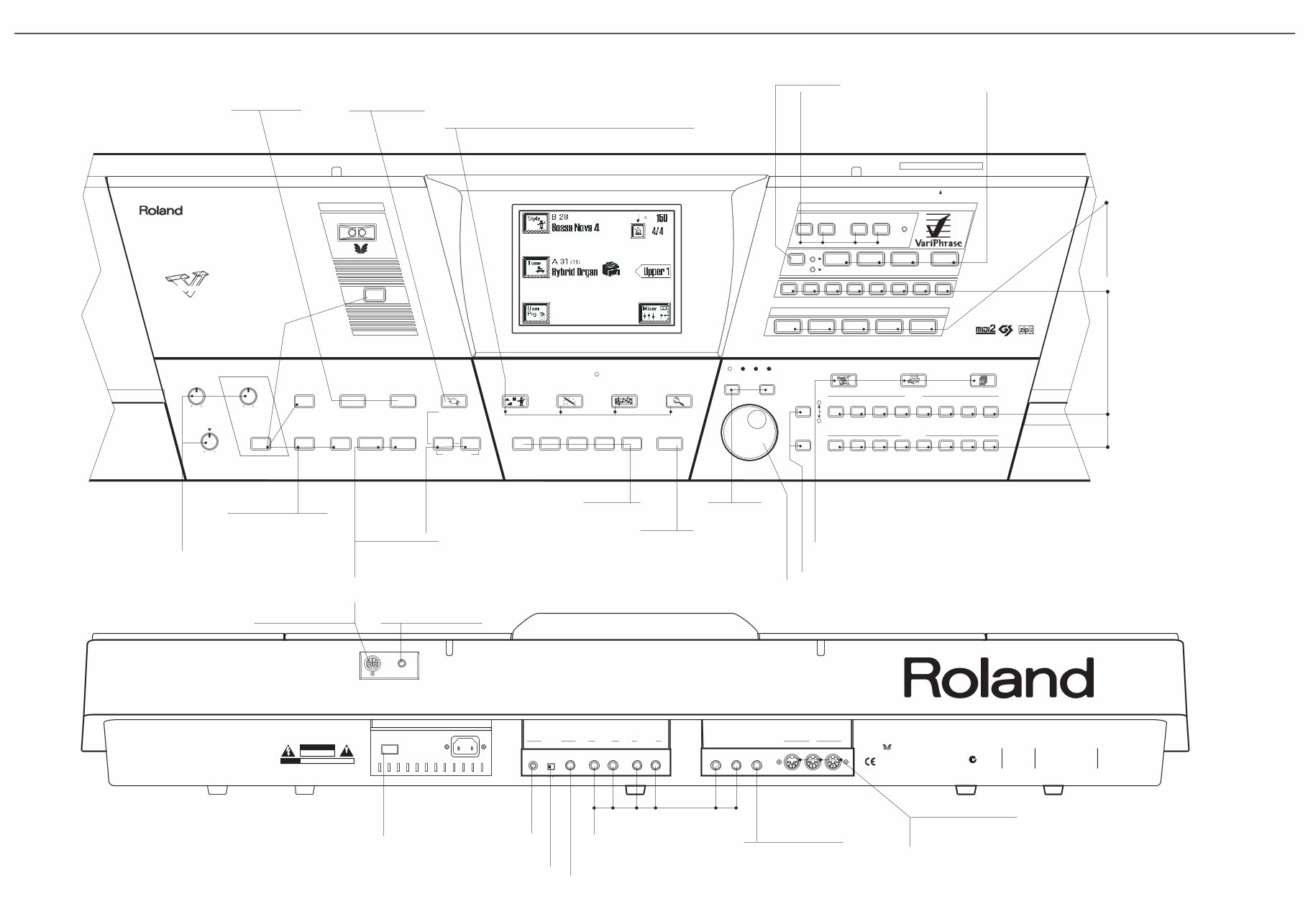 Roland VA-7 V-Arranger Keyboard OEM Service & Repair Manual preview img 2