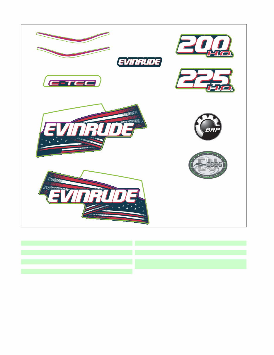 2006 Johnson Evinrude 200HP 225HP 250HP 90 Degree V6 Outboard Parts Catalog Manual preview img 10