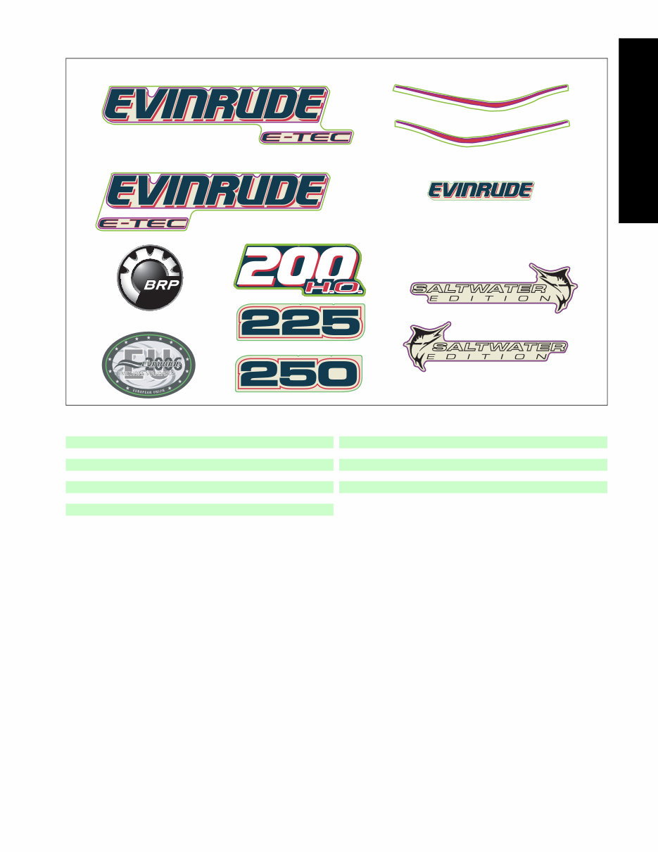 2006 Johnson Evinrude 200HP 225HP 250HP 90 Degree V6 Outboard Parts Catalog Manual preview img 9