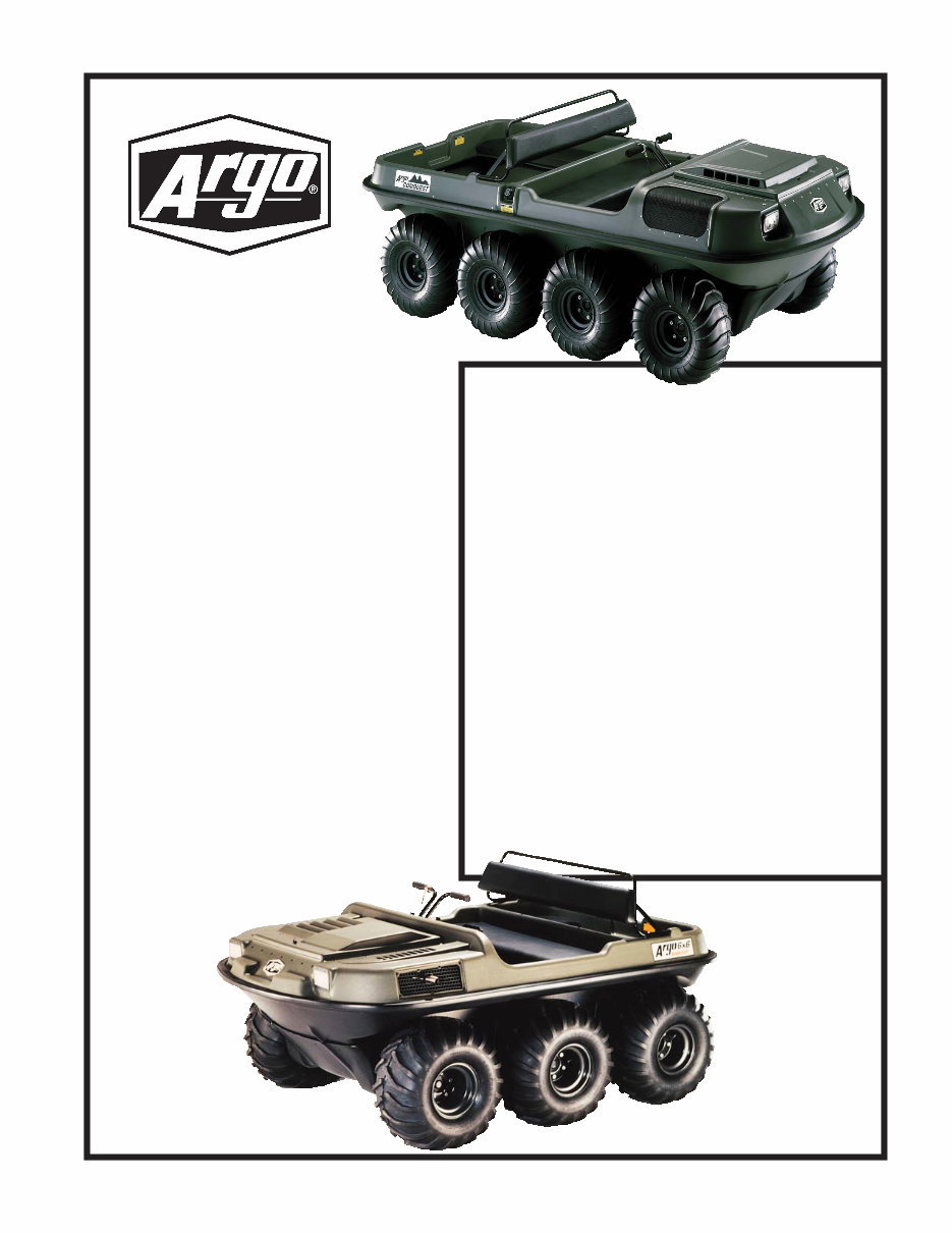 1992-2006 Argo 6x6 8x8 ATV Repair Manual preview img 2
