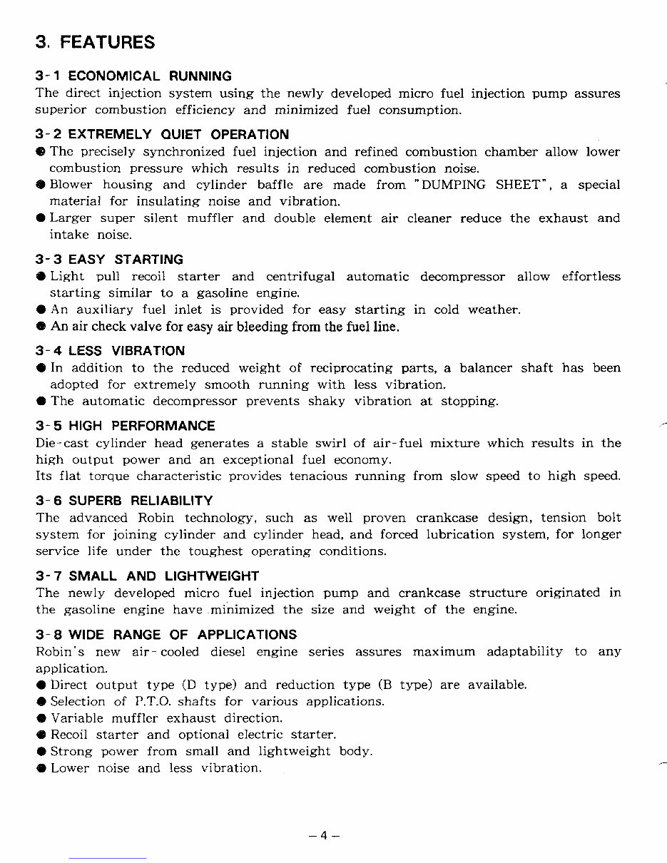 Robin DY27-2 workshop service and parts manual preview img 8