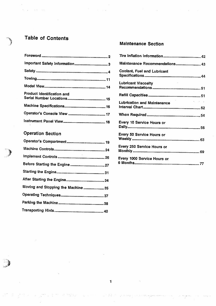 Caterpillar CS-551 operation and maintenance manual preview img 3