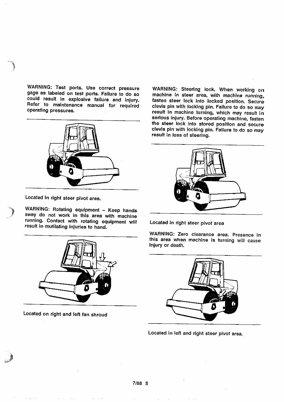 Caterpillar CS-551 operation and maintenance manual preview img 7