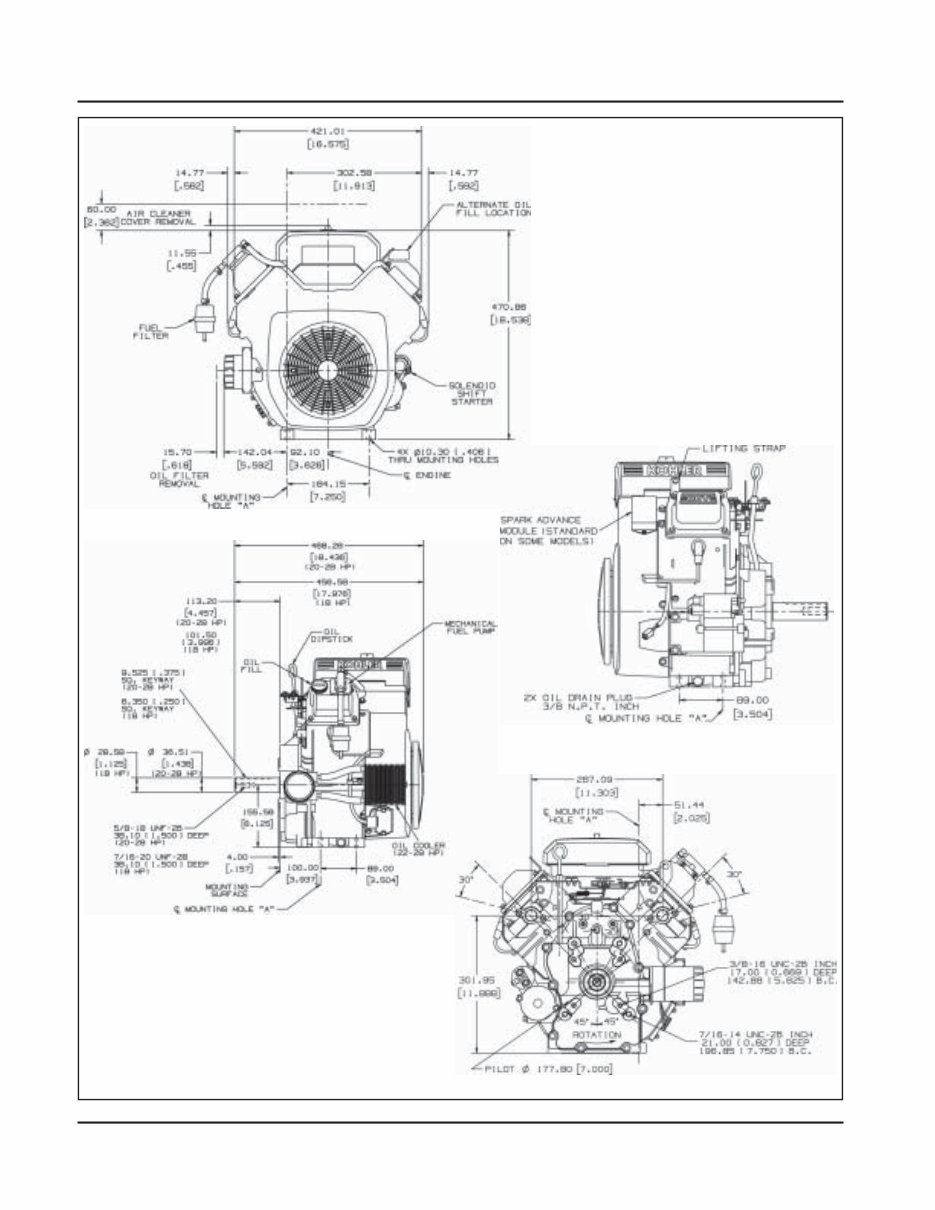 KOHLER COMMand Model CH730 CH25 25HP Engine Full Service & Repair Manual preview img 8