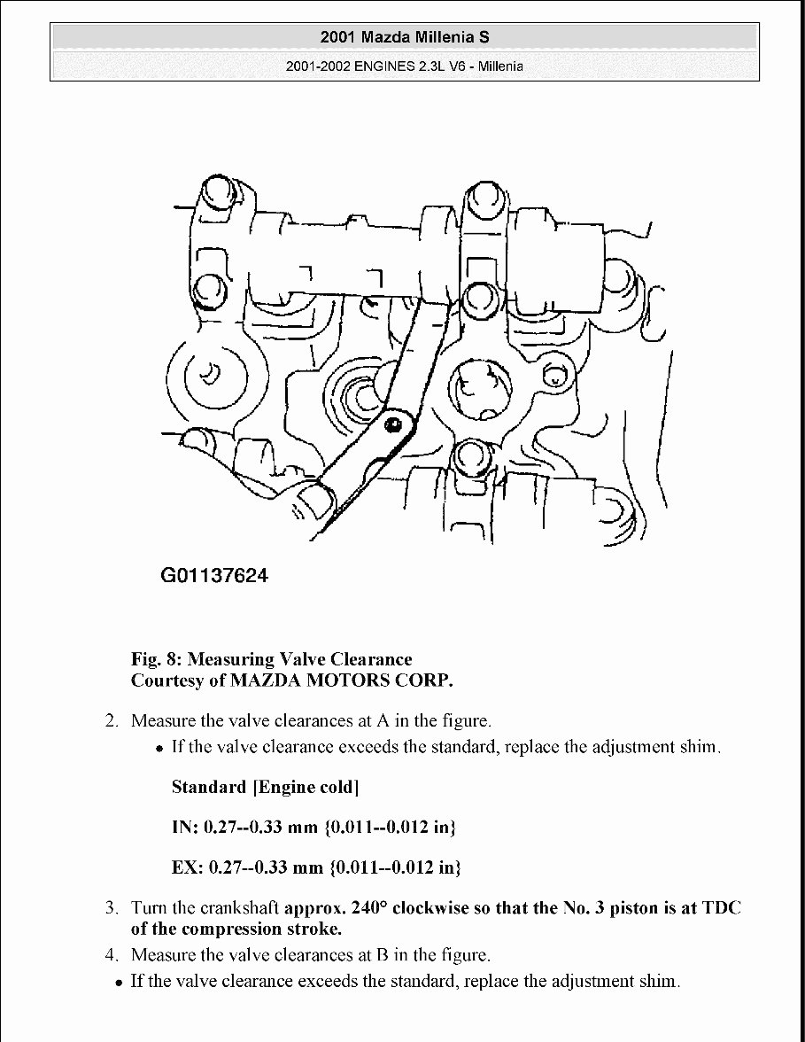 1995-2003 Mazda Millenia Service & Repair Manual preview img 8