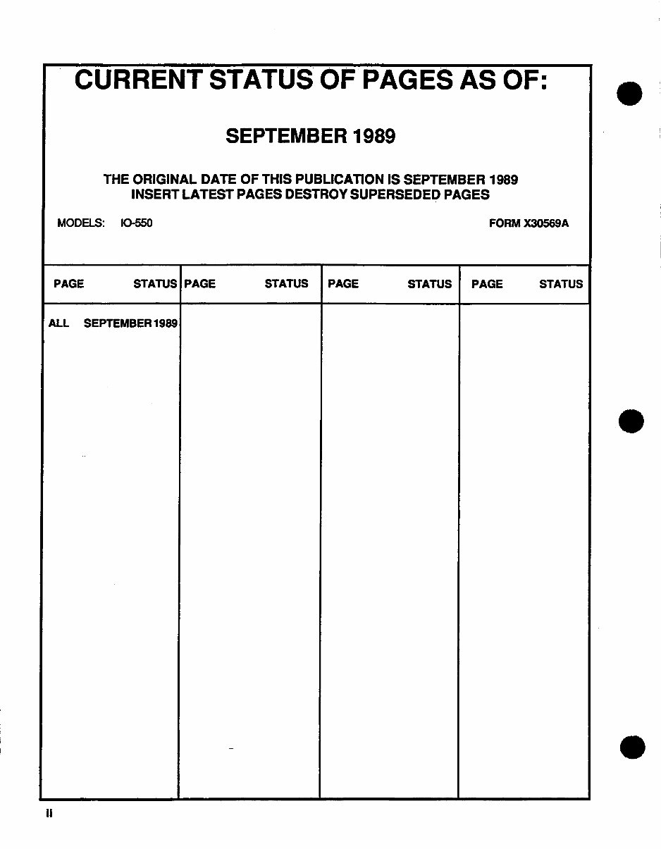 X30569A IO-550 Parts Manual preview img 2