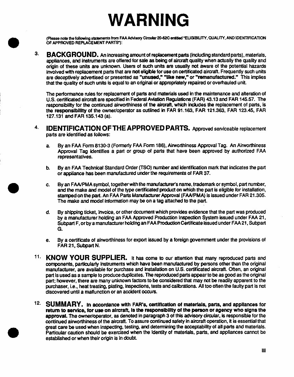 X30569A IO-550 Parts Manual preview img 3