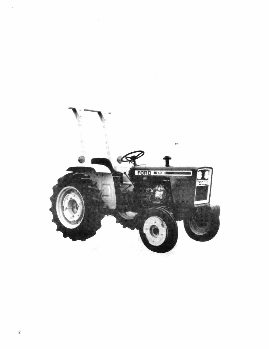 Ford New Holland 1700 Tractor Owners Operators Maintenance Manual - IMPROVED - preview img 4