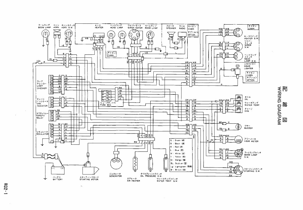 Yanmar Crawler Backhoe B32 & B32-1 Parts Catalog Manual preview img 3