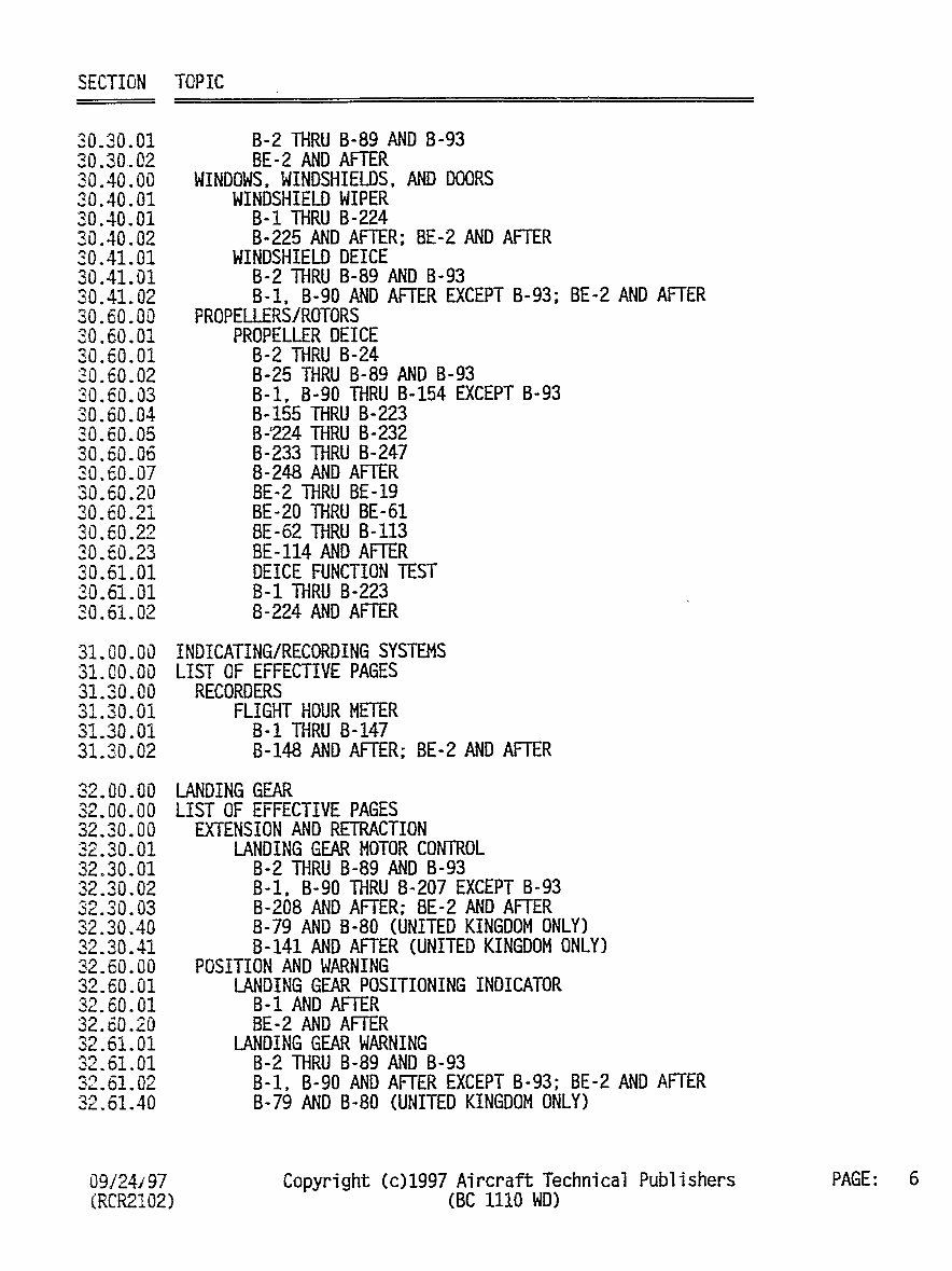 Beechcraft King Air B100 Electrical System Wiring Diagram Manual - preview img 6