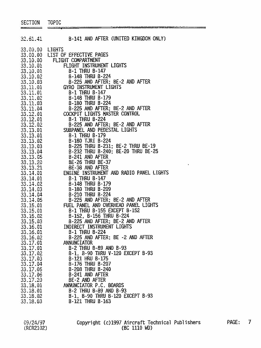 Beechcraft King Air B100 Electrical System Wiring Diagram Manual - preview img 7