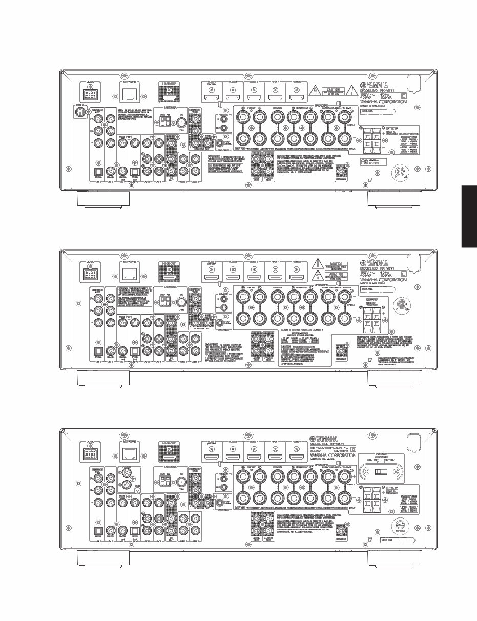 Yamaha RX-V671 AV RECEIVER Service Manual preview img 5