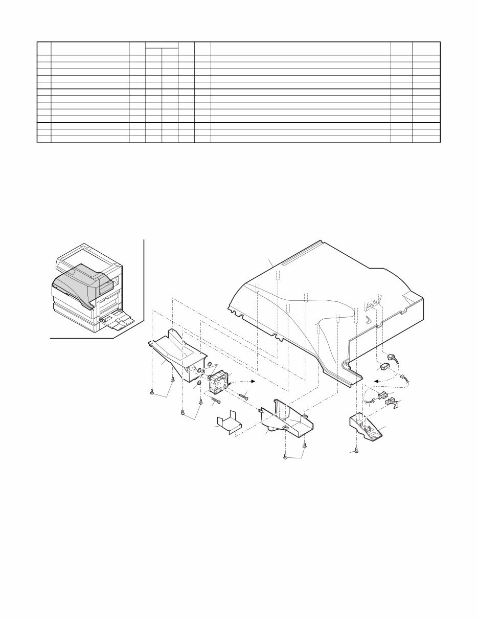 SHARP AR-267G/267S/267FG/267FP, AR-317G/317S/317FG/317FP, AR-M256/M257/M258, AR-M316/M317/M318, AR-5625/5631 LASER COPIE preview img 7