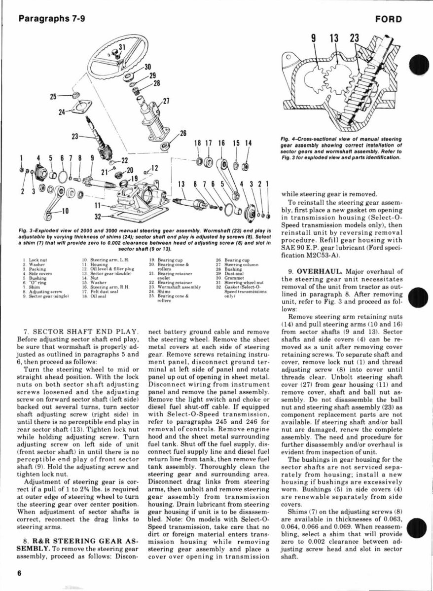 Ford 2100 2110 3100 4100 4110 4140 4200 Tractor Service Repair Shop Manual - IMPROVED - preview img 6