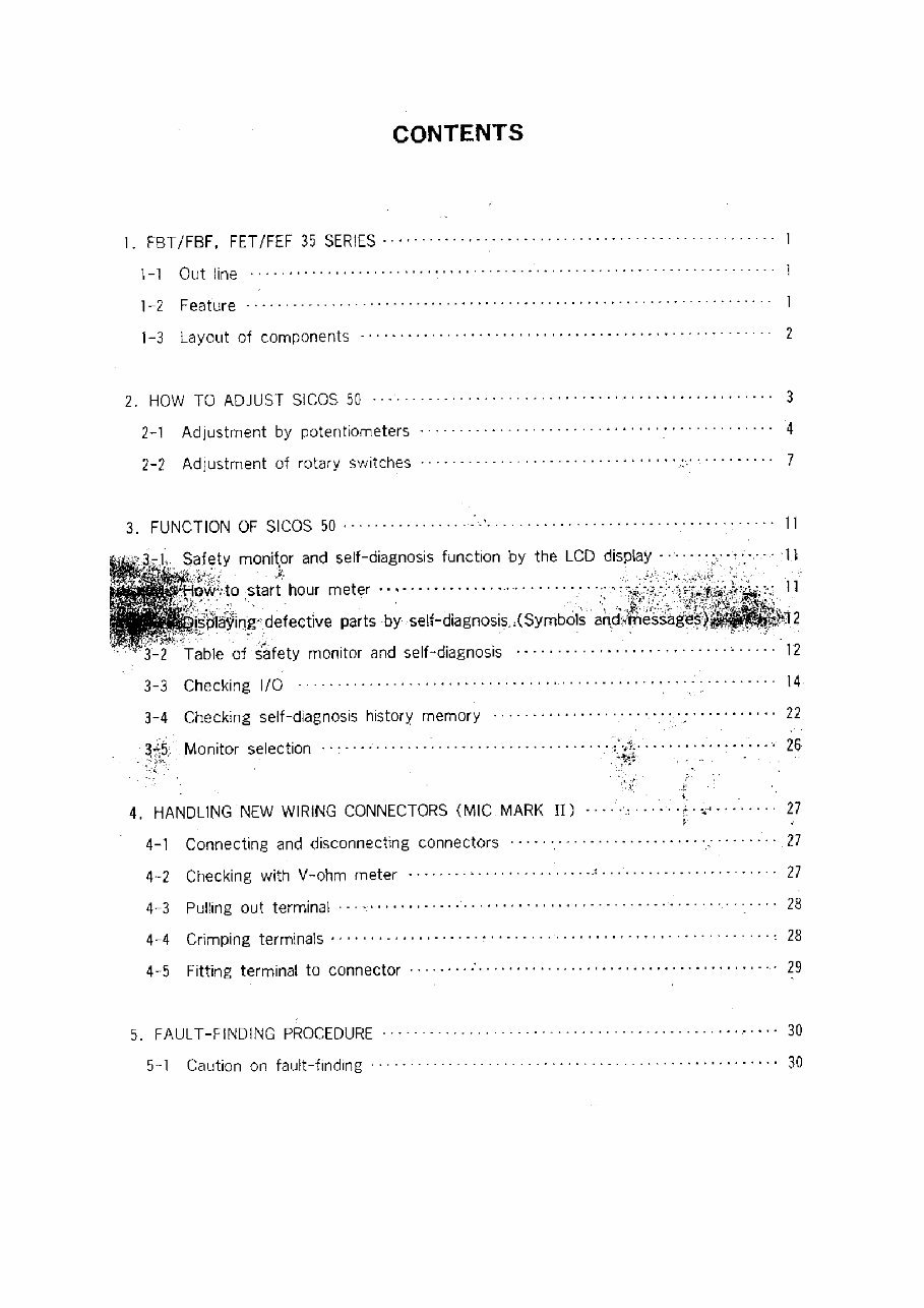 Nichiyu 50 Series FBT10, FBT13, FBT15, FBT18P Forklift Service Repair Manual preview img 3